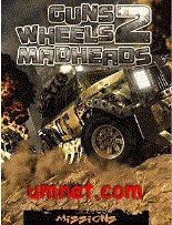 game pic for Guns Wheels Madheads 2 3D
